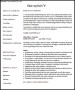 Hairdressing CV Template Sample