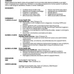 Healthcare Assistant Resume Sample
