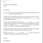 High School Letter of Intent Template Word Doc