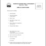 Hill University Employee Application Form