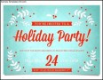 Holiday Invitation Card
