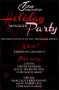 Holiday Party Invitation PSD