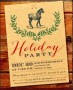 Holiday Party Invitation Wording Sample