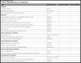 Home Maintenance Schedule Template