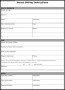 House Sitting Instructions Template