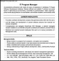 IT Program Manager Resume PDF
