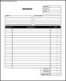 Indesign Invoice Template Example