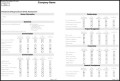 Interpersonal and Organizational Skills Assessment Form Template