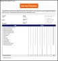 Interview Evaluation Template