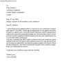 Invitation Rejection Letter