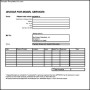 Invoice For Model Services