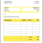 Invoice Template Free Download
