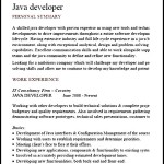 Java Developer Cv Template PDF