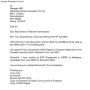 Job Application Letter Format