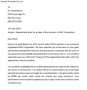Job Appointment Letter