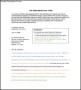 Job Employment Cover Letter PDF Template Free Download