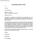 Job Letter Of Authorization