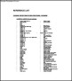 Job Reference List Template