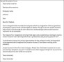 Job Resignation Letter to Company