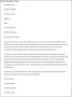 Job Termination Letter