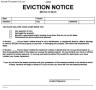 Landlord Eviction Notice