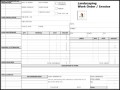 Landscaping Work Order Form Template