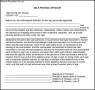 Last Will and Testament of Single No Children