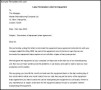 Lease Termination Letter for Equipment