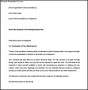 Leave Disciplinary Termination Notice Period Letter Word Format