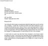 Legal Grievance Letter
