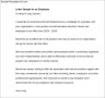 Letter Sample For An Employee