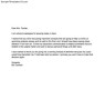Letter of Apology to Teacher
