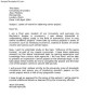 Letter of Intent Format for Senior Project