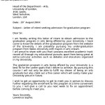 Letter of Intent Graduate School Sample