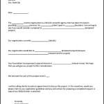 Letter of Intent Template for Grant Funding Request Free Download