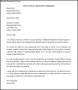 Letter of Intent for School District Employment Word Doc Example