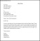Letter of Intent for a Job Opening Sample Template Download