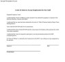 Letter of Intent for a Job Transfer