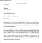 Letter of Intent for a Nursing Job Free Printable