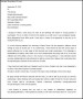 Letter of Intent for a Nursing Job Sample Free Download