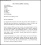 Letter of Intent for a job Position Within The Same Company