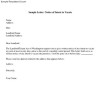Letter of Intent to Vacate a Rental Property