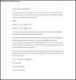 Letter of Notification Free Word Download