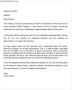 Letter of Recommendation Sample