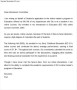 Letter of Recommendation for Master Degree