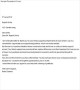 Letter of Support Example