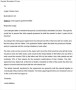 Letter of Support Format