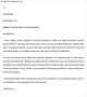 Letter of Support for Recommendation