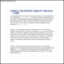 Liability Release Form Download Document