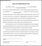 Liability Release Form In PDF